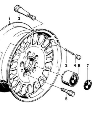 BMW e24, e32 en e34 velgen style TRX 2 14"