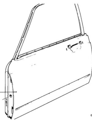 BMW 7-Serie E23 Deur voor links